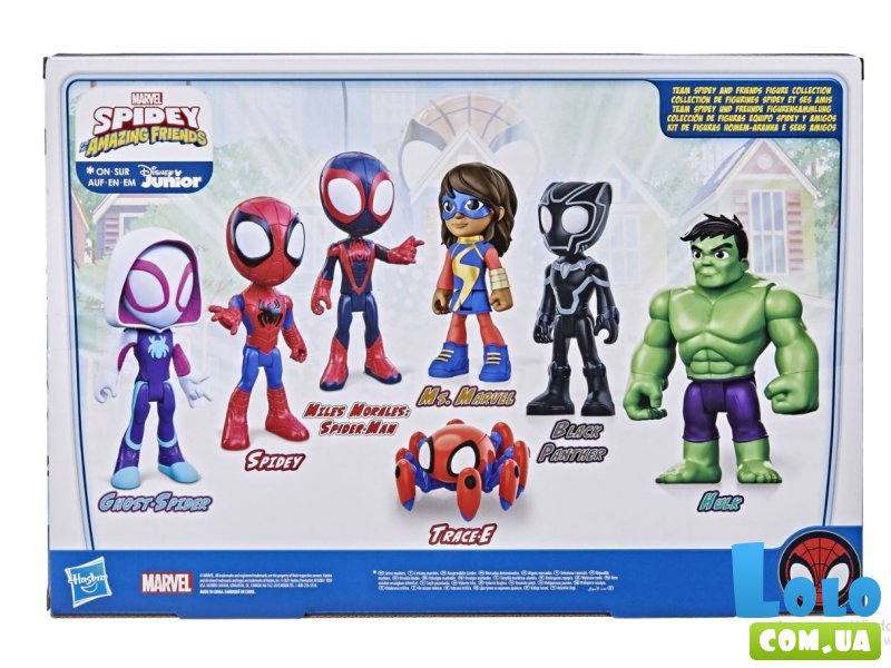 Набор фигурок Спайди и его удивительные друзья, Hasbro
