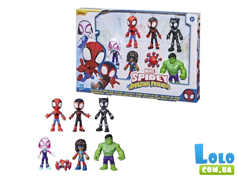 Набор фигурок Спайди и его удивительные друзья, Hasbro