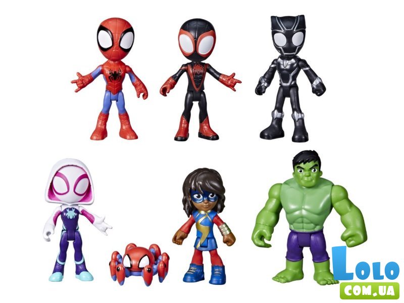 Набор фигурок Спайди и его удивительные друзья, Hasbro