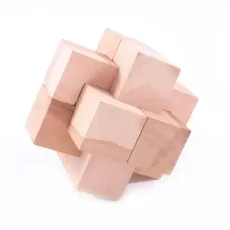 Деревянная головоломка Крест Двойной, Заморочка