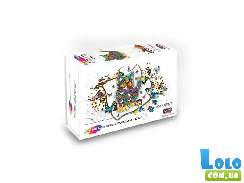 Деревянные 2D пазлы Кот, Eureka, 99 эл.
