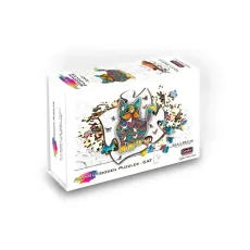 Деревянные 2D пазлы Кот, Eureka, 99 эл.