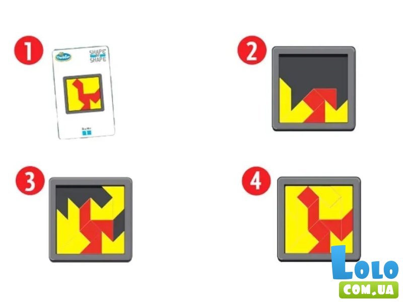 Логическая игра Форма за формой, Think Fun