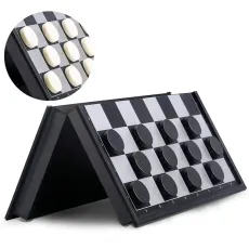 Игра магнитная Шахматы 3в1 (25х25 см), UB