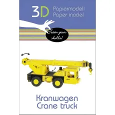 Конструктор 3D Автомобильный кран (11586), Fridolin