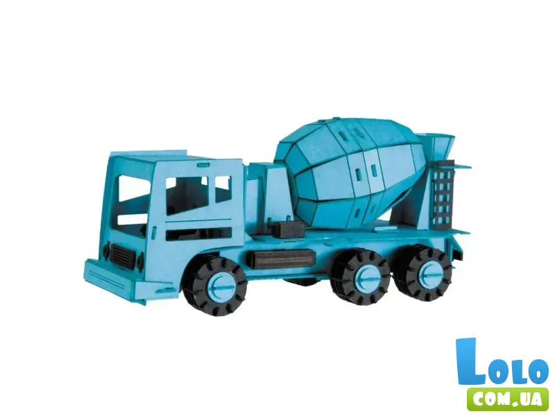 Конструктор 3D Бетономешалка (11588), Fridolin, 125 эл.