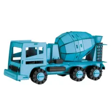 Конструктор 3D Бетономешалка (11588), Fridolin, 125 эл.