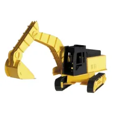 Конструктор 3D Экскаватор (11581), Fridolin, 124 дет.