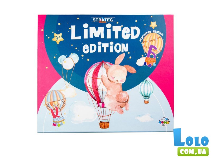 Настольная игра Магнитный алфавит Limited edition, Strateg (укр.)