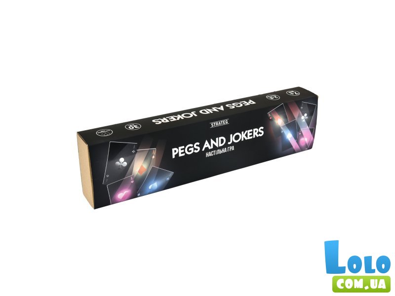 Настольная игра Pegs and Jokers, Strateg (укр.)