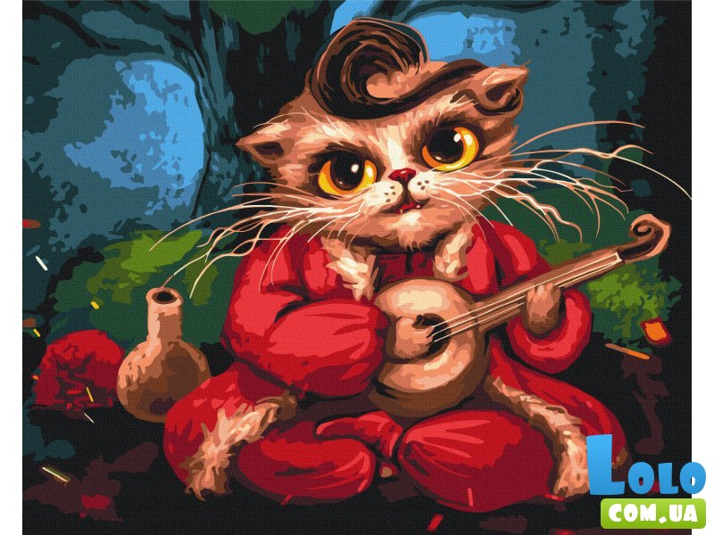 Картина по номерам Кот Мамай ©Марианна Пащук, Brushme (40х50 см)