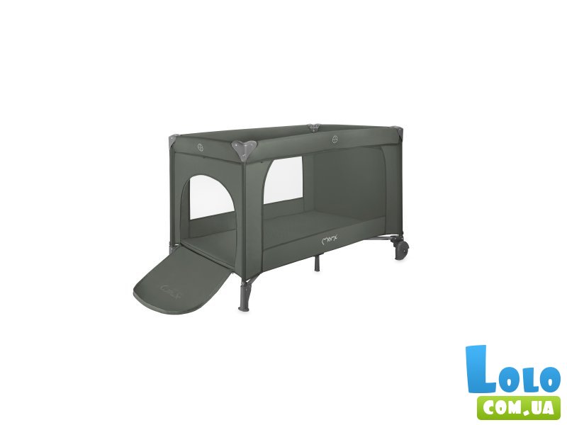 Детский манеж BELOVE PLUS, MoMi (темно-зеленый)