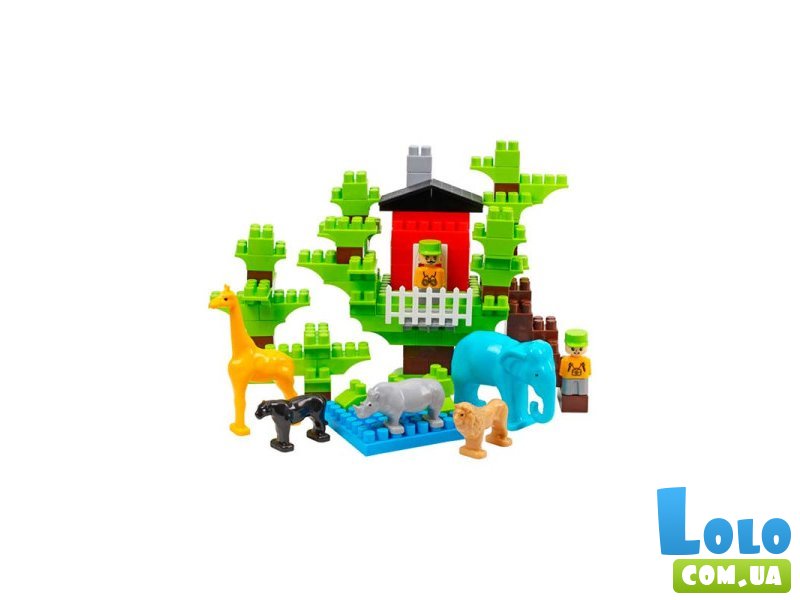 Конструктор Зоопарк, ТехноК (1089), 130 дет.