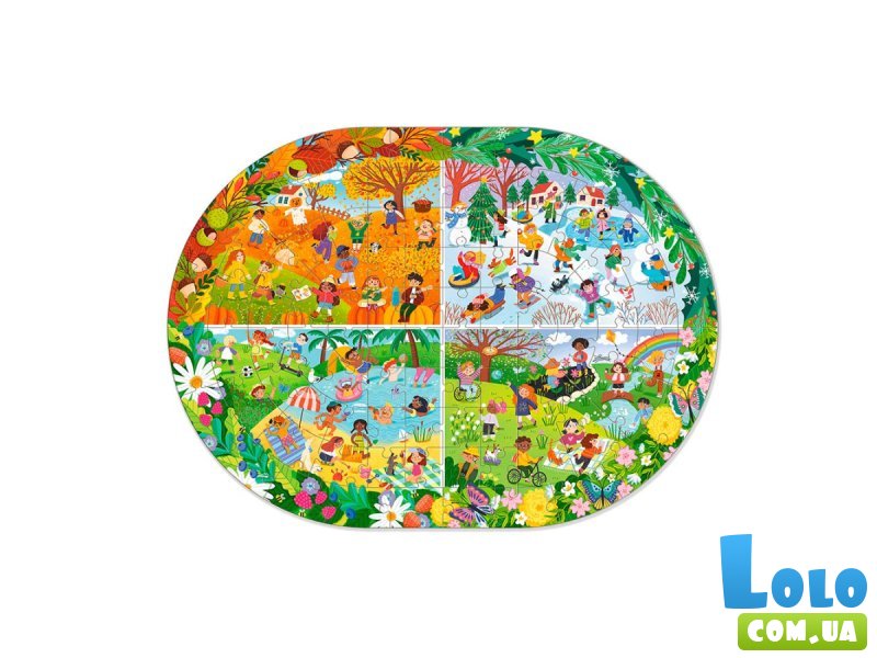 Пазл Весь год, DoDo, 100 эл.