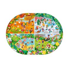 Пазл Весь год, DoDo, 100 эл.