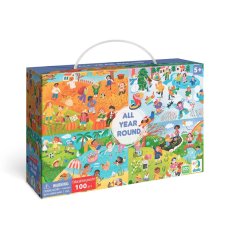 Пазл Весь год, DoDo, 100 эл.