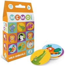 Настольная игра Мемо Дикие животные, Dodo