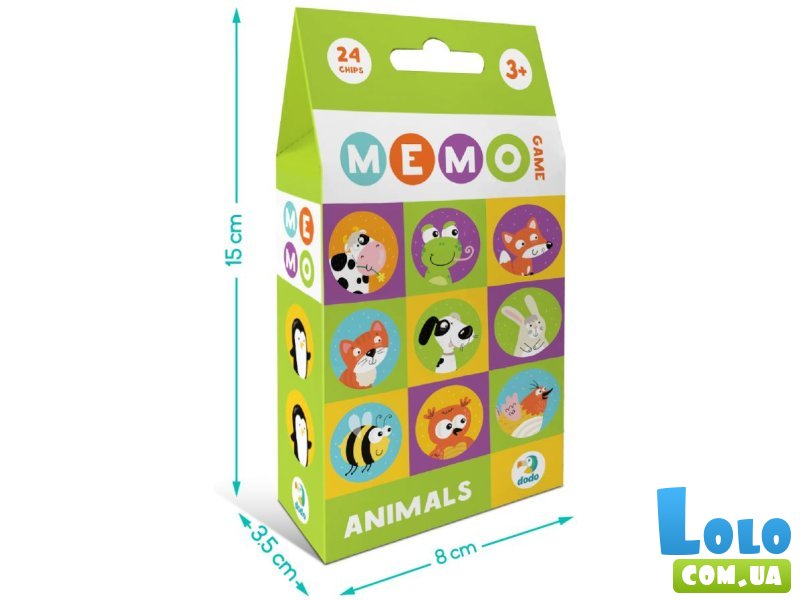Настольная игра Мемо Животные, Dodo