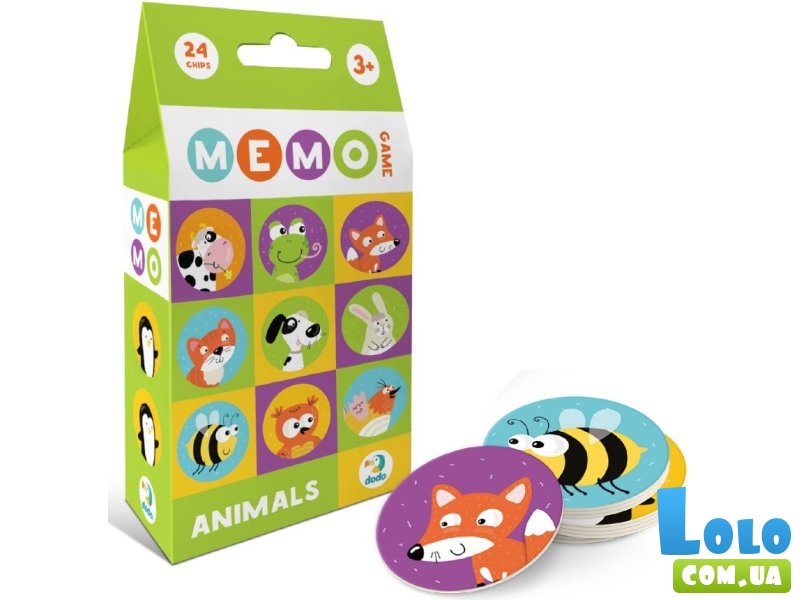 Настольная игра Мемо Животные, Dodo