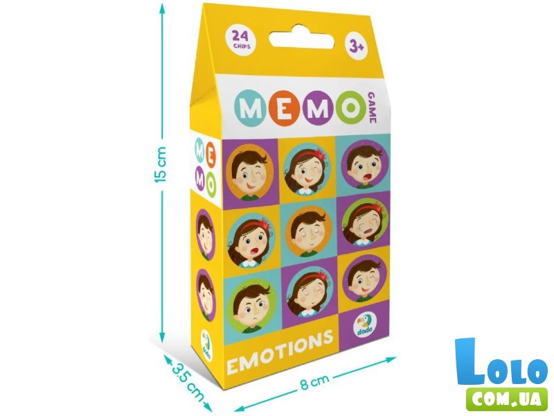 Настольная игра Мемо Эмоции, Dodo