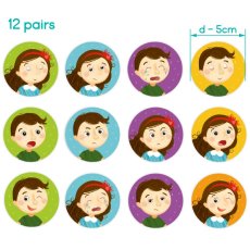 Настольная игра Мемо Эмоции, Dodo