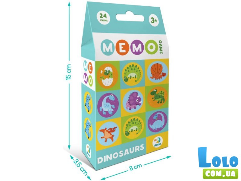 Настольная игра Мемо Динозавры, Dodo