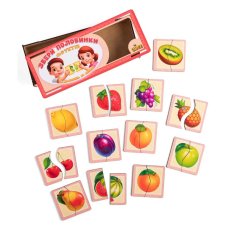 Рамка-вкладыш Половинки Фрукты, UBEE