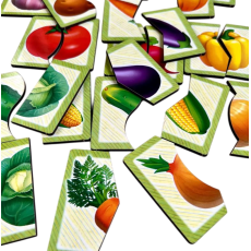 Рамка-вкладыш Половинки. Овощи, UBEE