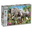 Пазл Слоны, Енергія плюс, 500 эл.