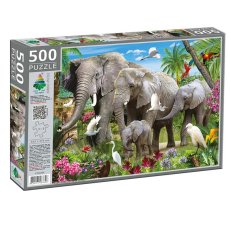 Пазл Слоны, Енергія плюс, 500 эл.