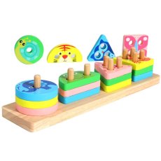 Деревянная логическая игра Геометрические фигуры