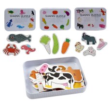 Деревянные пазлы (в ассортименте)