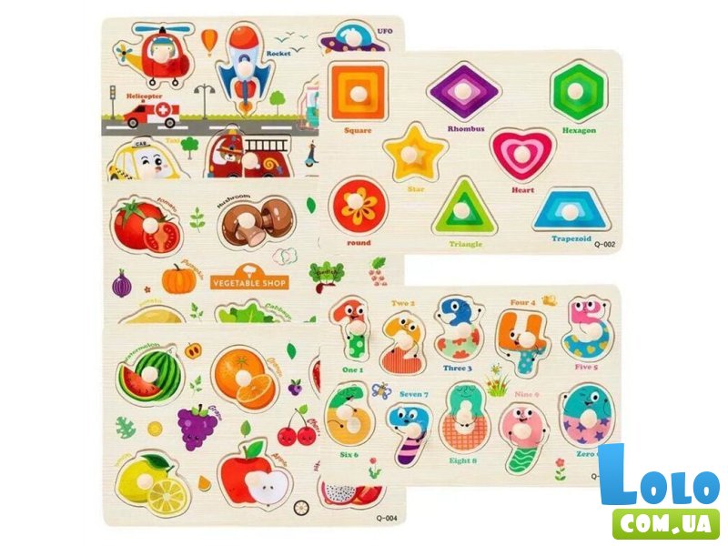 Деревянная рамка-вкладыш (в ассортименте)