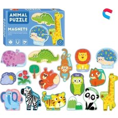 Пазлы магнитные Животные, 30 эл., (англ.)