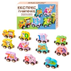 Развивающая игрушка Поезд магнитный, WToys