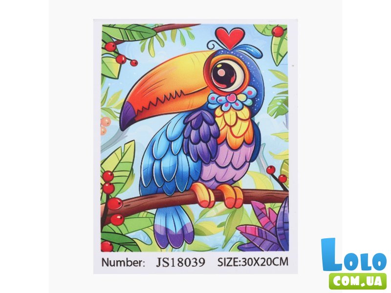 Алмазная мозаика Тукан, TK Group (30х20 см)