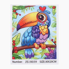 Алмазная мозаика Тукан, TK Group (30х20 см)