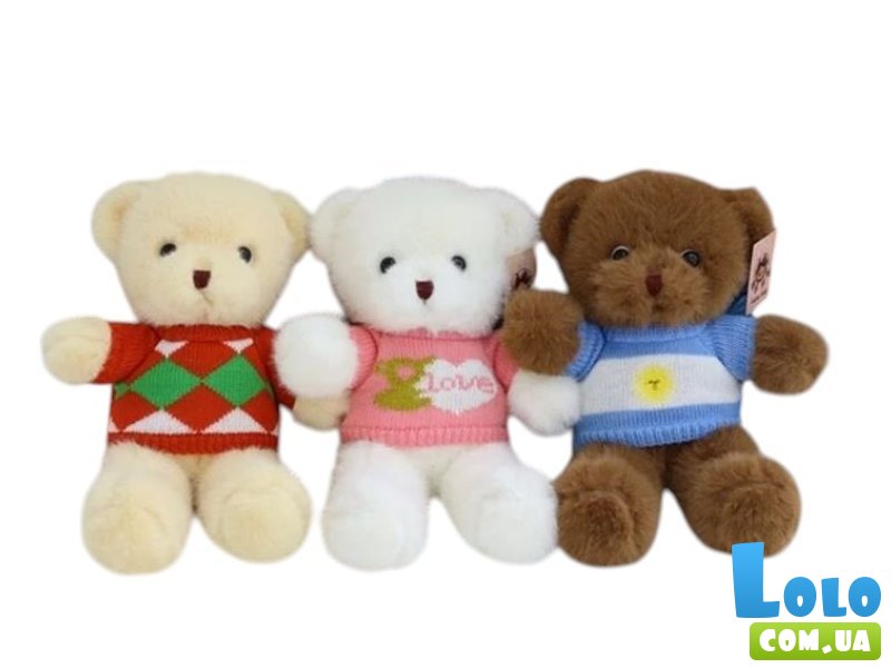 Мягкая игрушка Мишка, 30 см (в ассортименте)