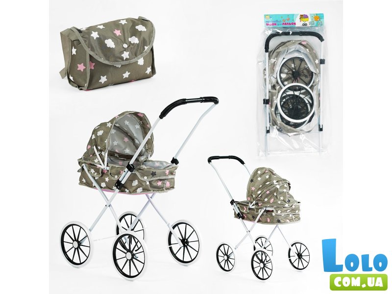 Коляска для кукол, TK Group (хаки)