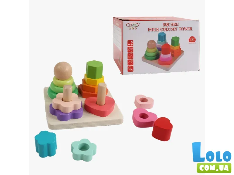 Деревянная игрушка-сортер