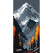 Картина по номерам Непокоренная вершина, Art Craft (40х80 см)