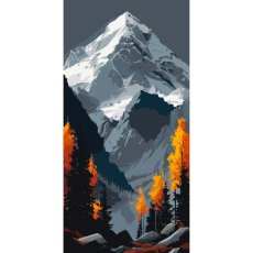 Картина по номерам Непокоренная вершина, Art Craft (40х80 см)