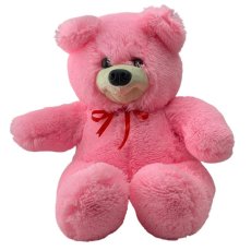 М'яка іграшка Ведмідь Мішутка, 35 см (рожевий)