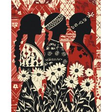 Картина по номерам Цветущее единство, Brushme (40x50 см)