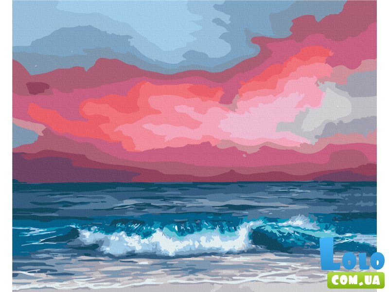 Картина по номерам Меджента ©Инна Шевякова, Brushme (40x50 см)