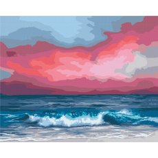 Картина по номерам Меджента ©Инна Шевякова, Brushme (40x50 см)