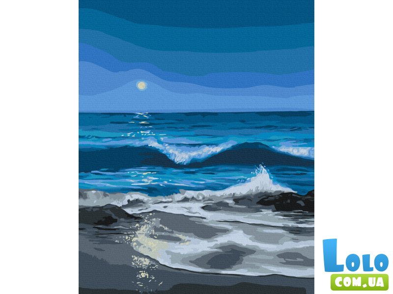 Картина по номерам Сиреневый вечер ©Инна Шевякова, Brushme (40x50 см)