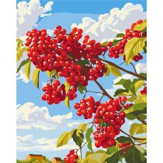 Картина по номерам Калина за окном, Brushme (40x50 см)
