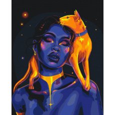 Картина по номерам Внутренний зверь светится в темноте ©Соломия Ковальчук, Brushme (40x50 см)