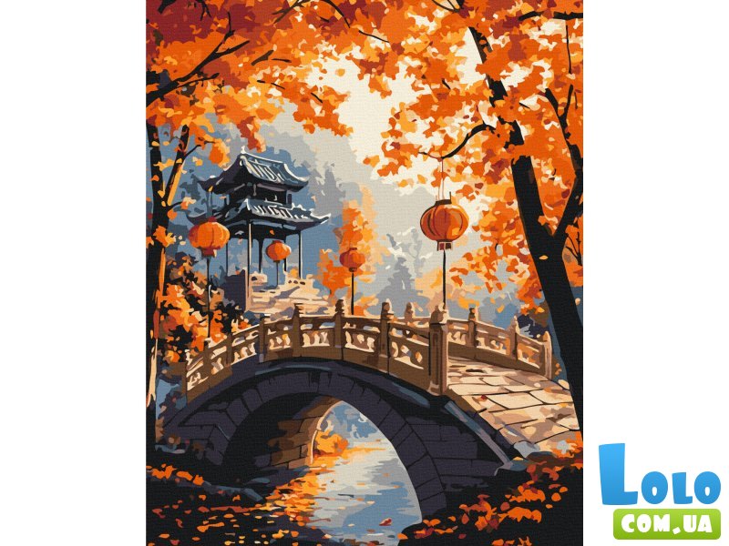 Картина по номерам Осенний променад, Brushme (40x50 см)